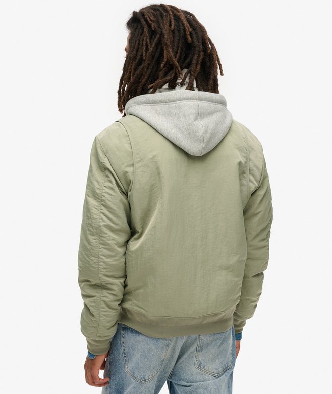 Military Hooded MA1 Jacket