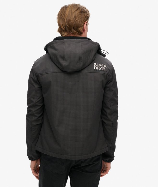 Hooded Ripstop Softshell Trekker Jacket