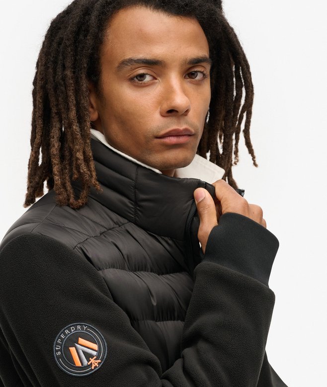 Storm Fleece Hybrid Bomber Jacket