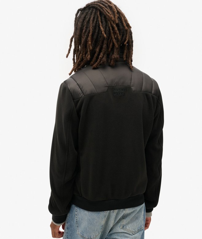 Storm Fleece Hybrid Bomber Jacket