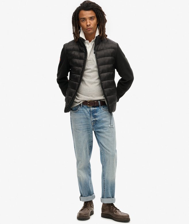 Storm Fleece Hybrid Bomber Jacket