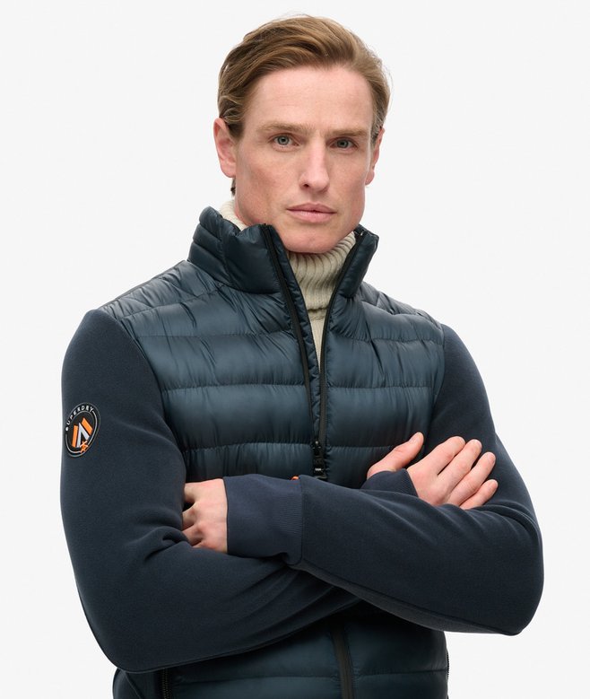 Storm Fleece Hybrid Bomber Jacket