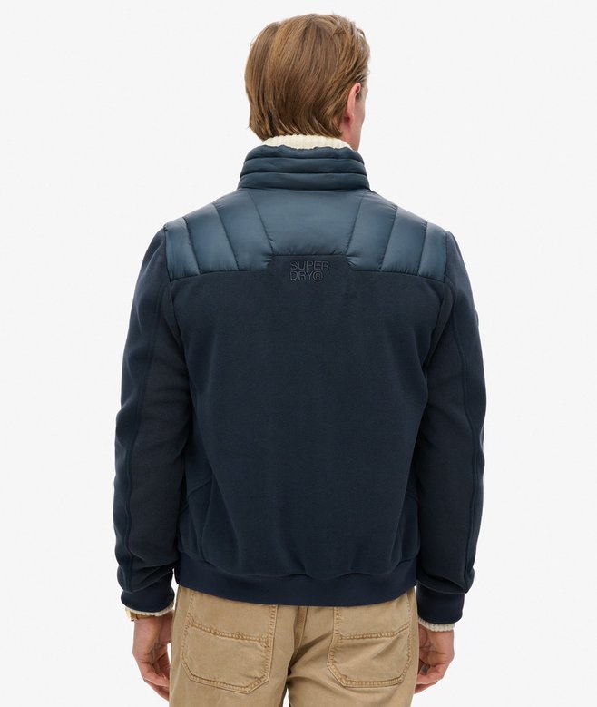Storm Fleece Hybrid Bomber Jacket