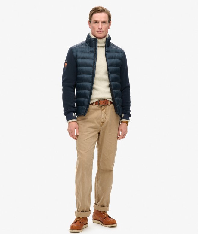 Storm Fleece Hybrid Bomber Jacket