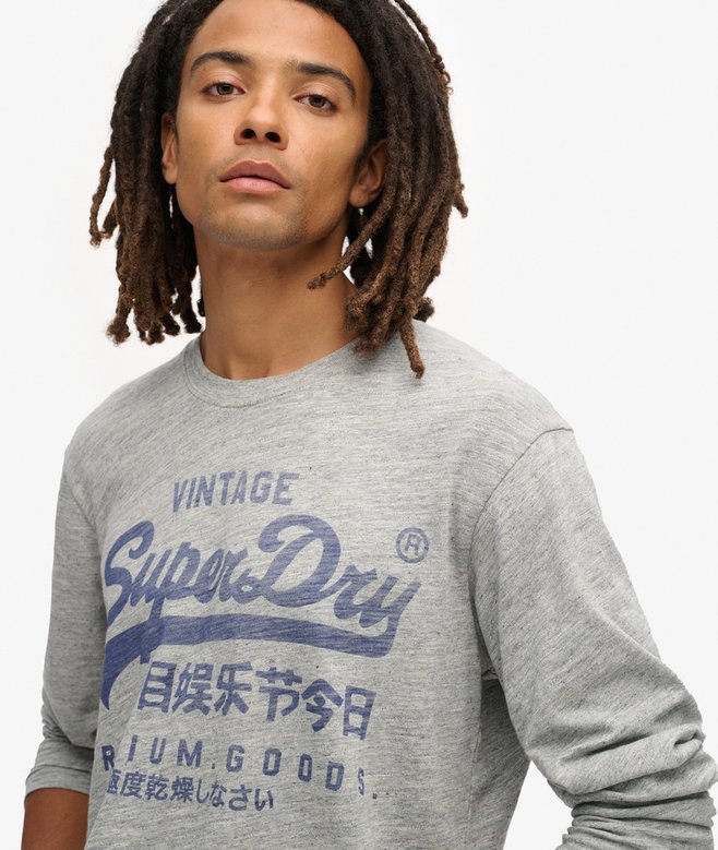 Classic Graphic Long-Sleeved Top