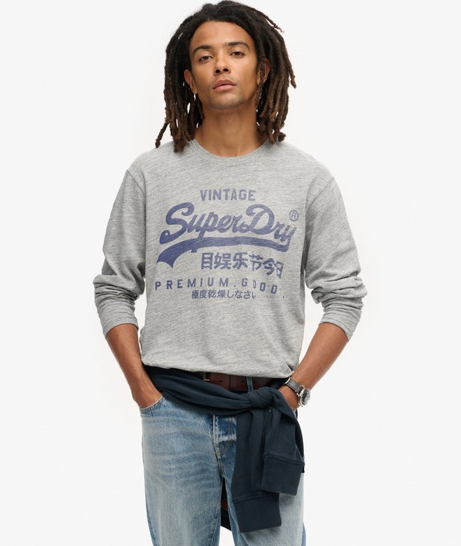 Classic Graphic Long-Sleeved Top