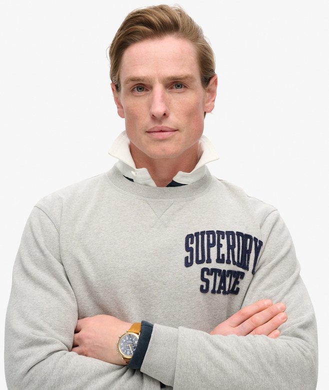 Vintage Athletic Crew Neck Sweatshirt