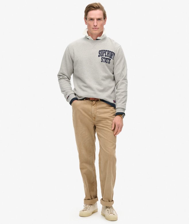 Vintage Athletic Crew Neck Sweatshirt