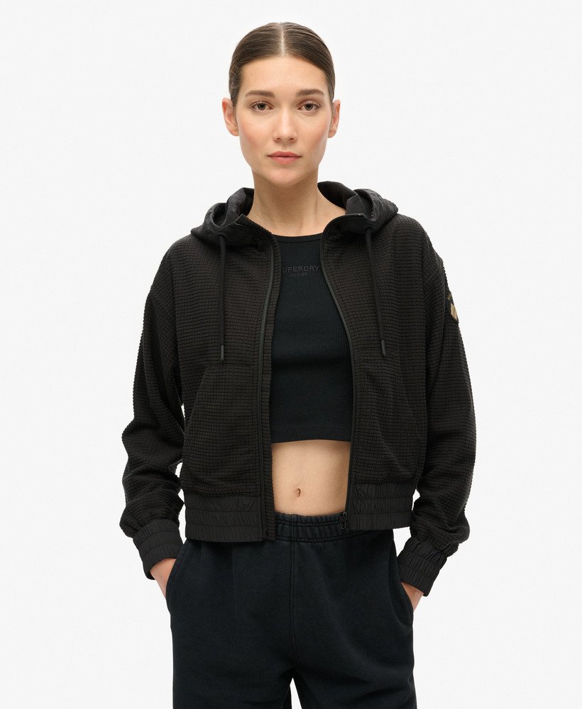 Veste polaire d'hiver - Femme - Manteau Sweat Capuche - Léopard - Doux
