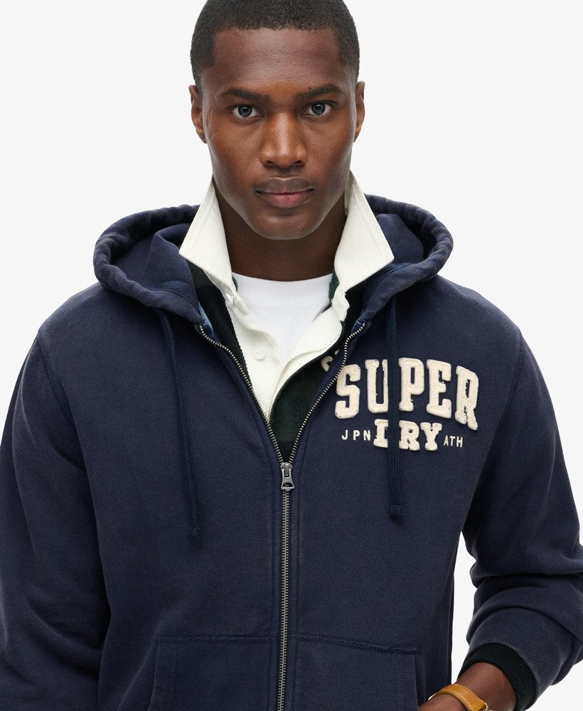 Sweat Vintage Russell Athletic Oklahoma - Homme 2XL Gris Clair