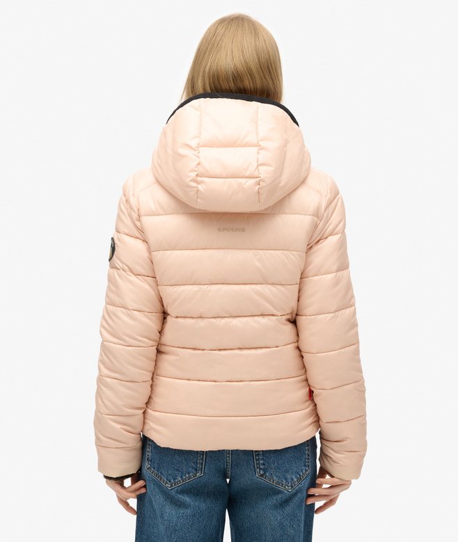 Hooded Fuji Quilted Padded Jacket