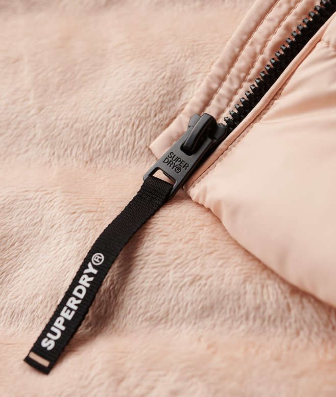 Hooded Fuji Quilted Padded Jacket