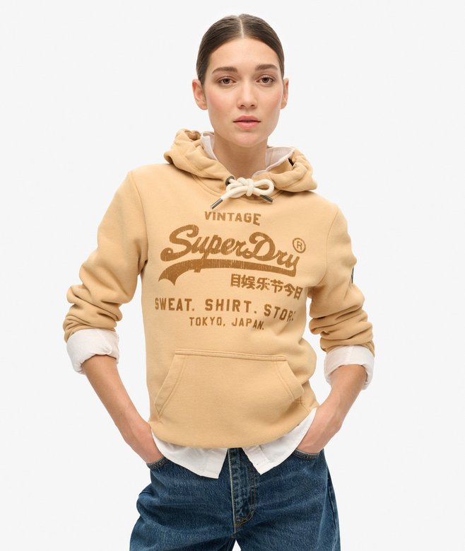 Classic Velour Graphic Hoodie (1) 4 out of 5 stars, 1 reviews More Colours Available Price £27.49 Price reduced from £54.99 to You Save 50%