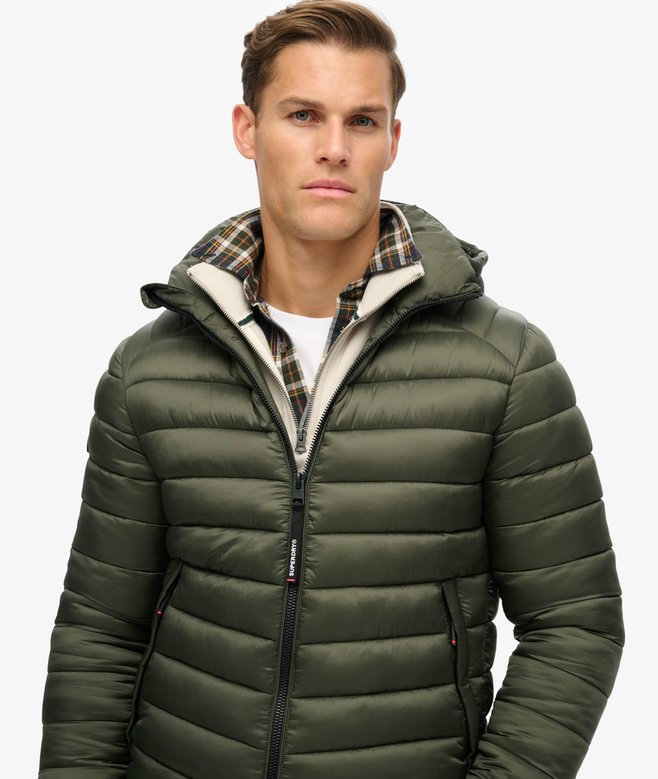 Hooded Fuji Sport Padded Jacket