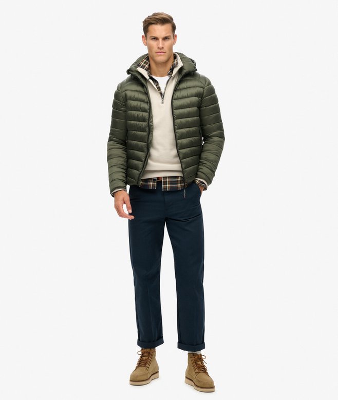 Hooded Fuji Sport Padded Jacket