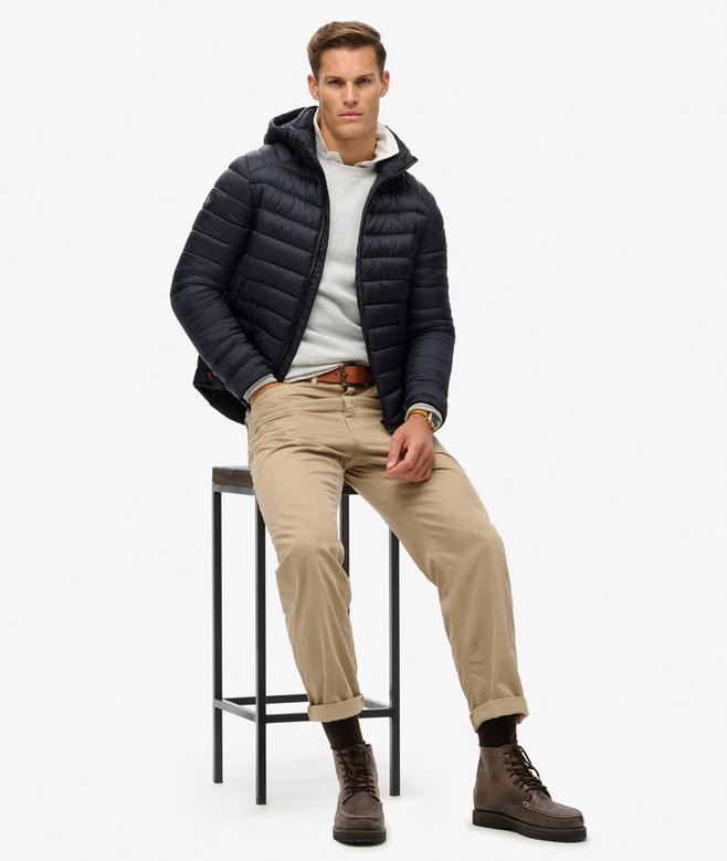 Hooded Fuji Sport Padded Jacket
