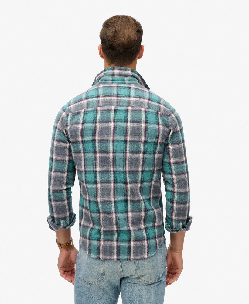 トップス echeveriaBack Gather Check Shirt 2 OVY echeveriaBack Gather Check Shirt 2 OVY