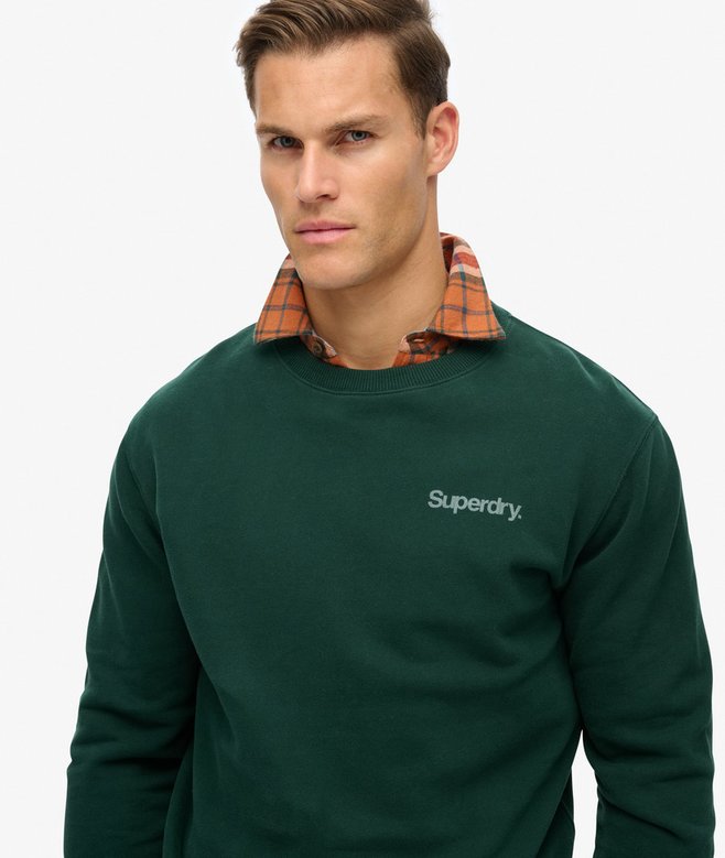 Core Logo City Loose Crew Sweatshirt
