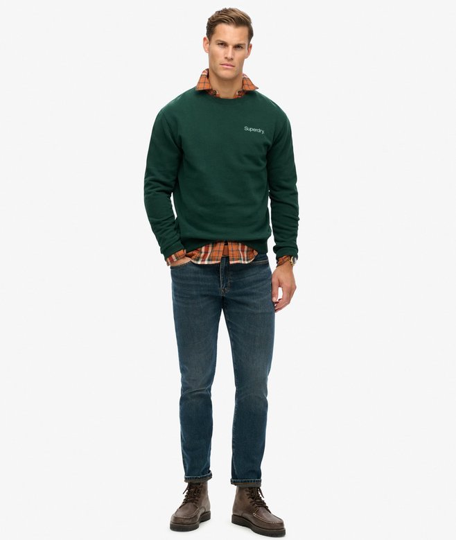 Core Logo City Loose Crew Sweatshirt