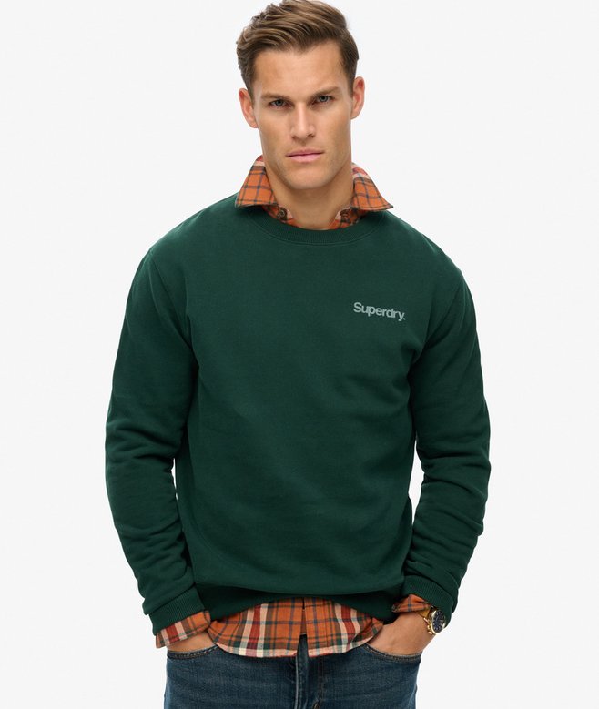 Core Logo City Loose Crew Sweatshirt