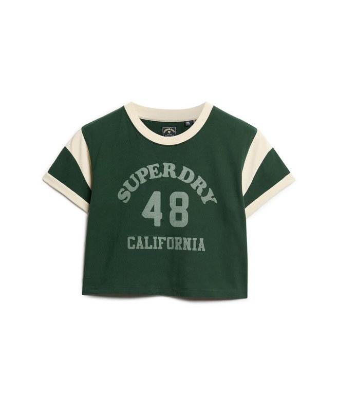 Athletic Essentials Graphic Ringer T-Shirt