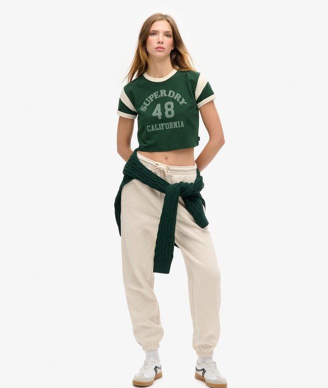 Athletic Essentials Graphic Ringer T-Shirt