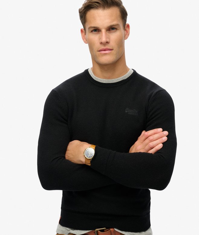 Essential Slim Fit Crew Jumper