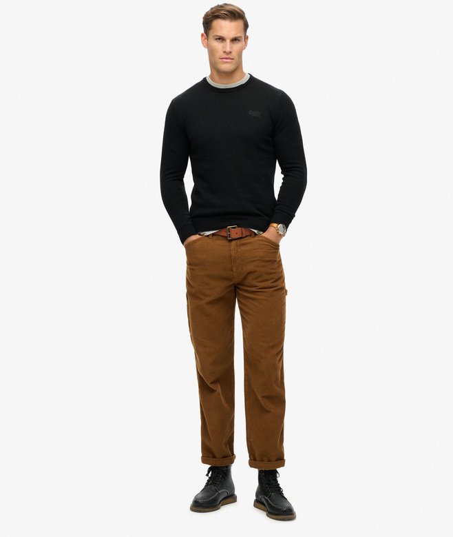 Essential Slim Fit Crew Jumper