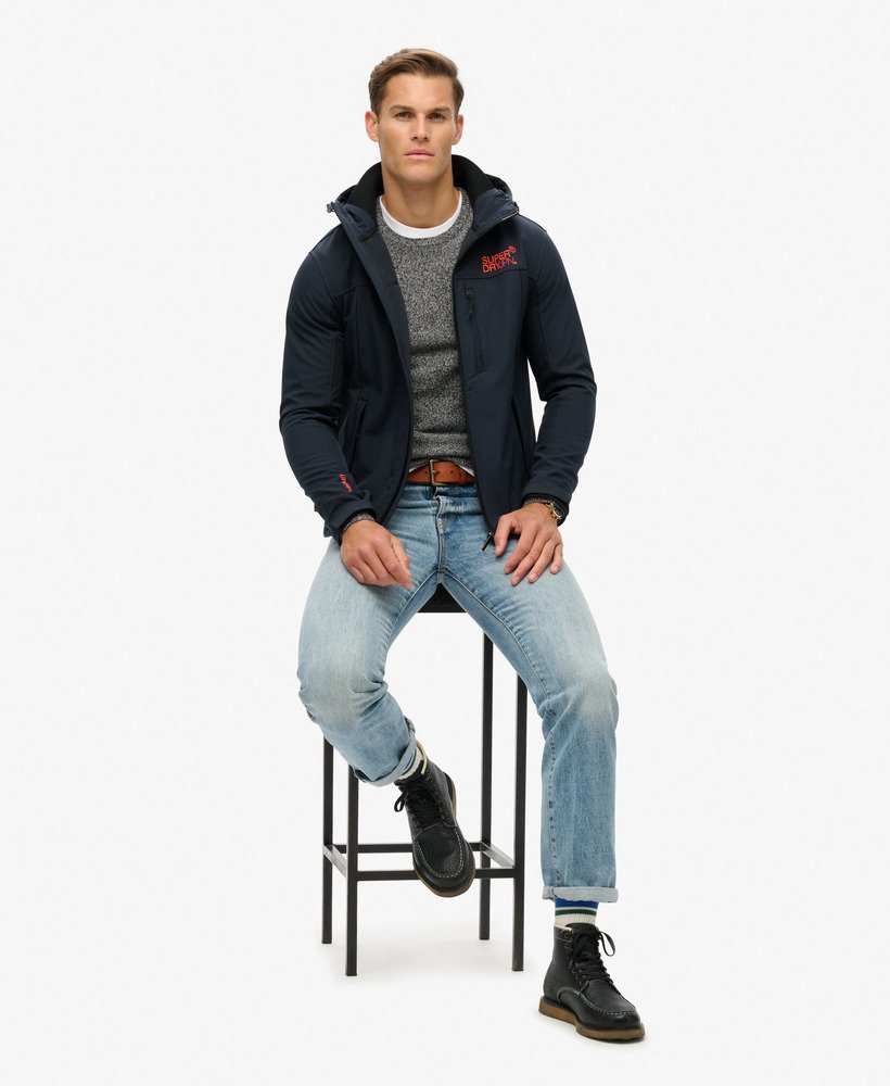 Clique Hoody Softshell Jas Heren Zwart | Bedrukken