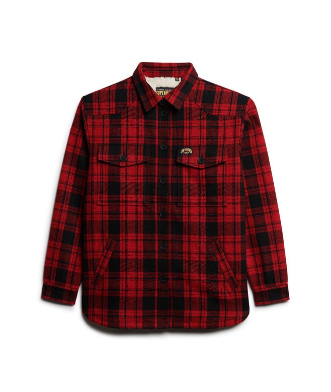 Borg Check Overshirt