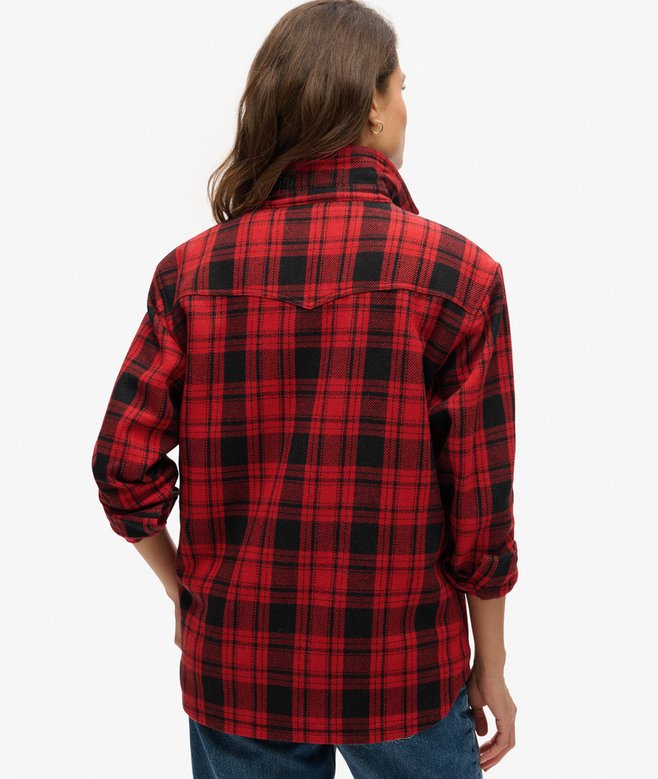 Borg Check Overshirt
