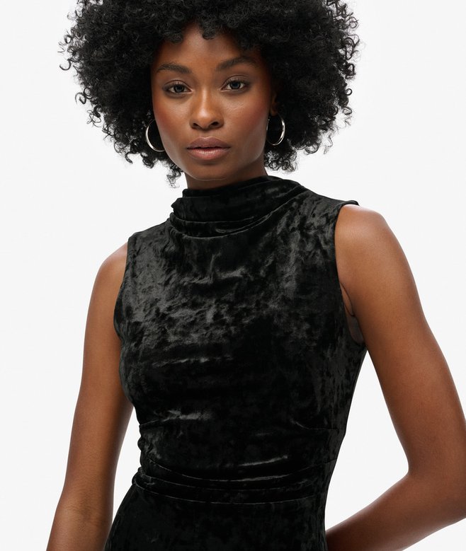 Velvet Maxi Dress
