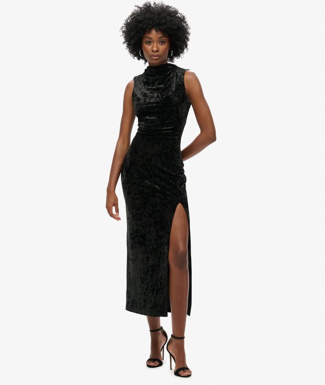 Velvet Maxi Dress