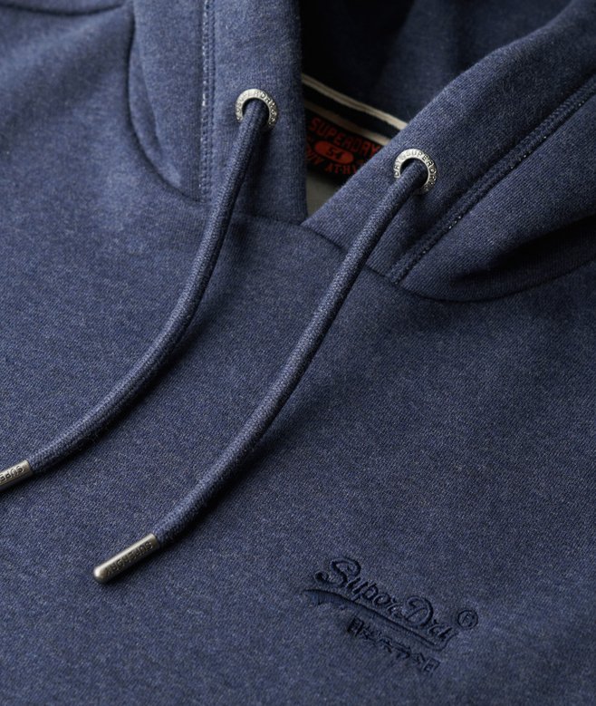 Essential Logo Hoodie-Heritage Navy Marl main image 1