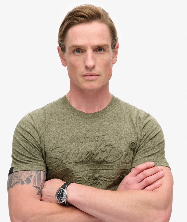 Embossed Graphic T-Shirt