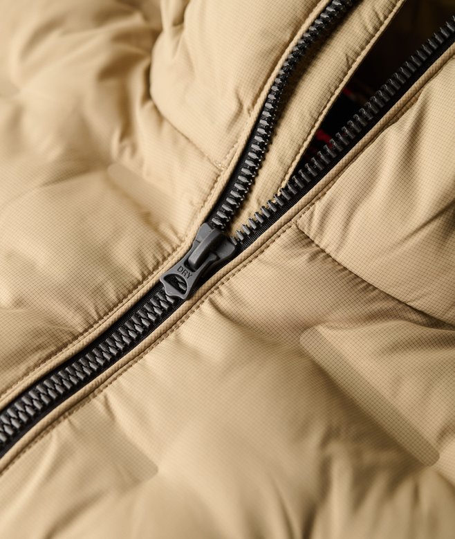 Hooded Quilted Puffer Coat