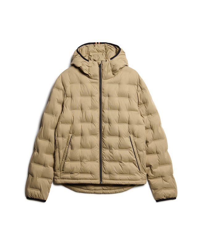 Hooded Quilted Puffer Coat