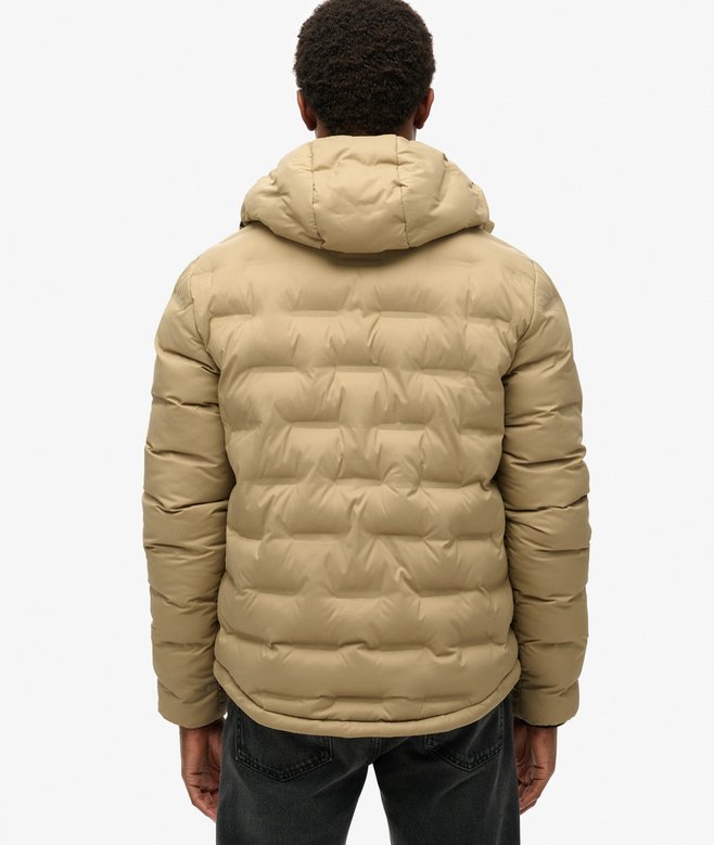 Hooded Quilted Puffer Coat