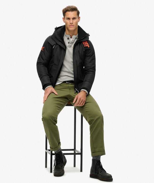 Hooded Mountain Windbreaker Jacket