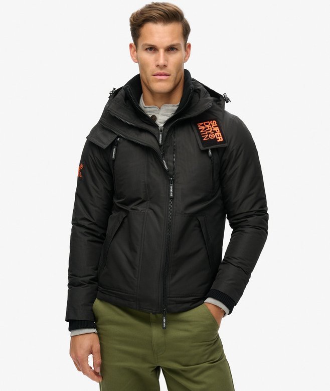 Hooded Mountain Windbreaker Jacket
