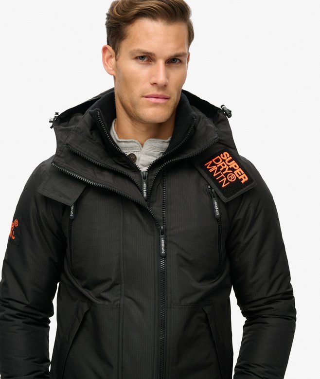 Hooded Mountain Windbreaker Jacket