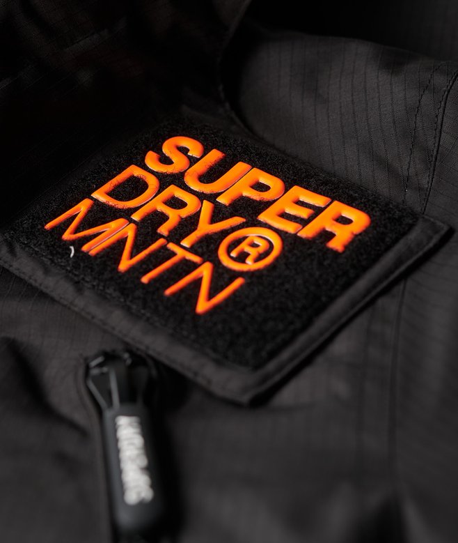 Hooded Mountain Windbreaker Jacket