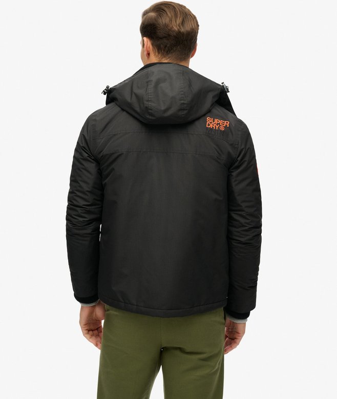 Hooded Mountain Windbreaker Jacket