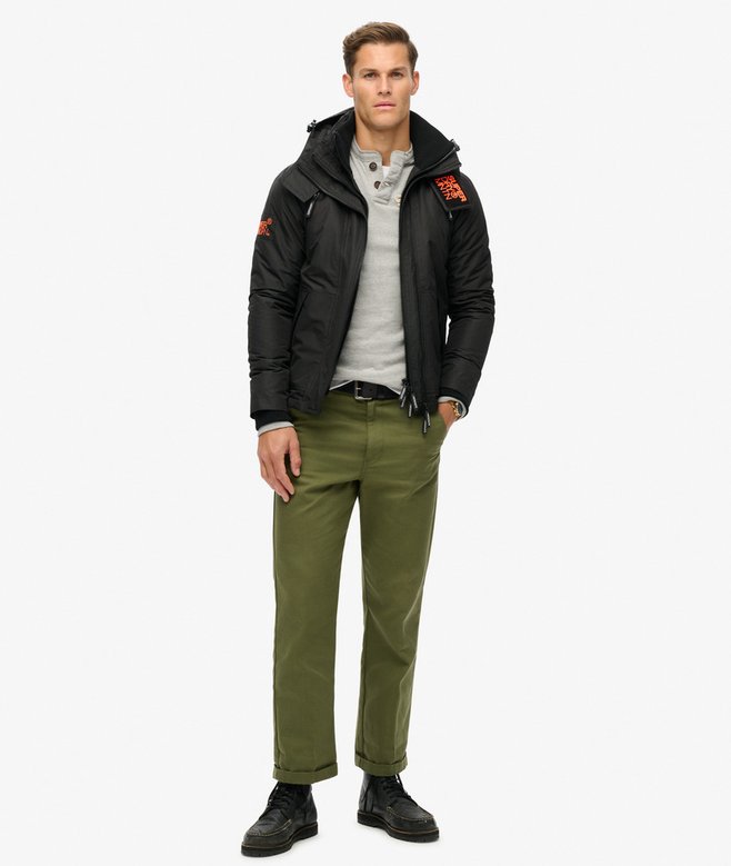 Hooded Mountain Windbreaker Jacket
