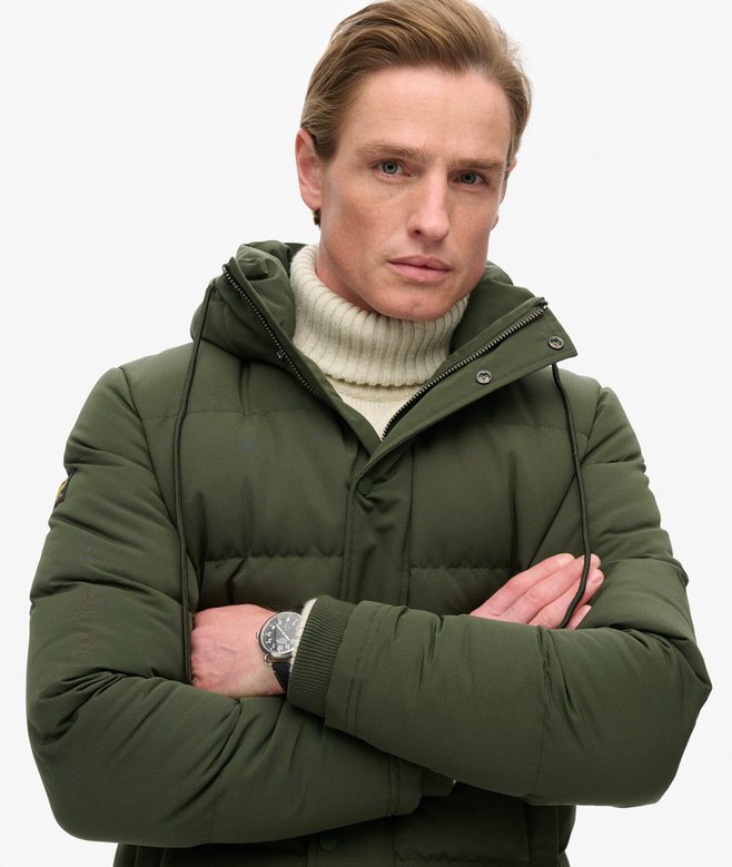 Everest Short Hooded Puffer Jacket
