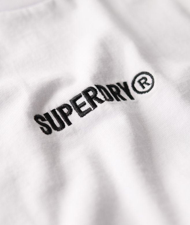 Micro Logo Graphic Loose T-Shirt