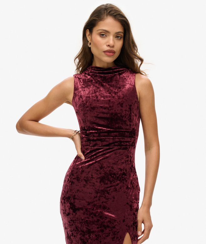 Velvet Maxi Dress