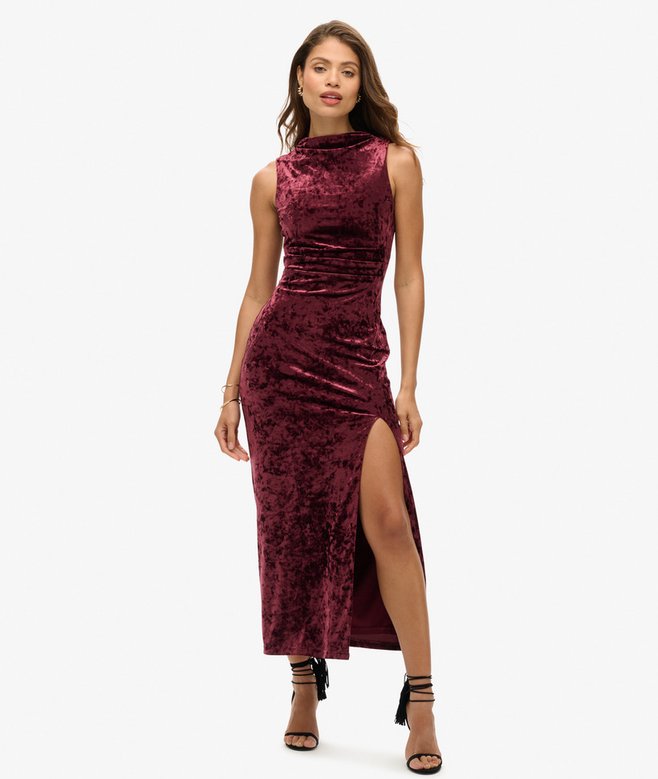 Velvet Maxi Dress
