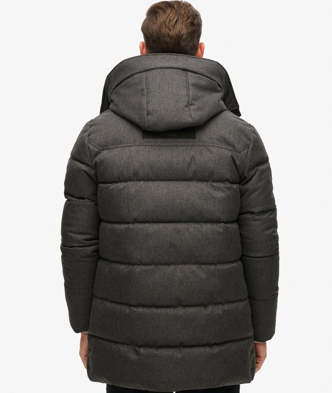 City Chevron Padded Coat
