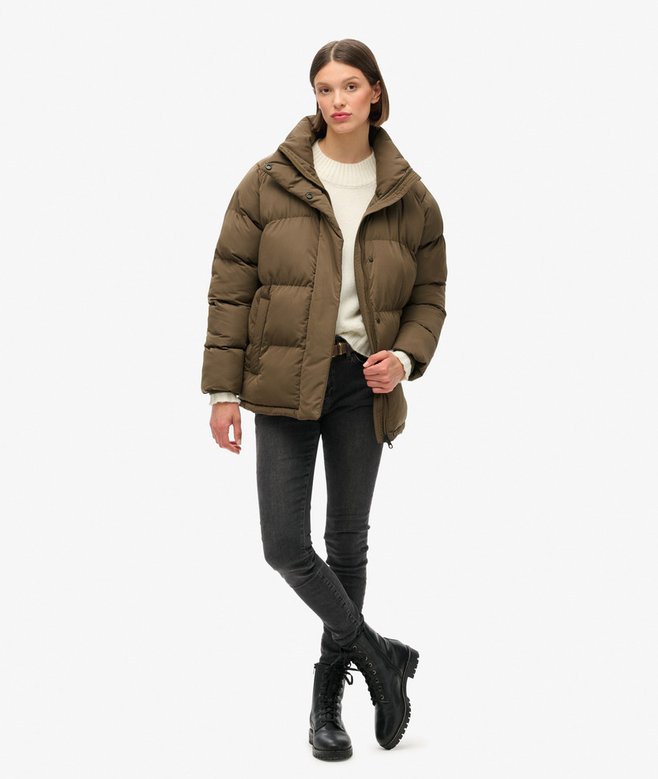 Mid Length Puffer Jacket